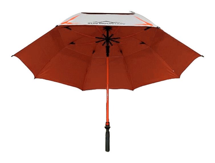 Sun Mountain H2NO Chrome UV ombrello 68", arancione