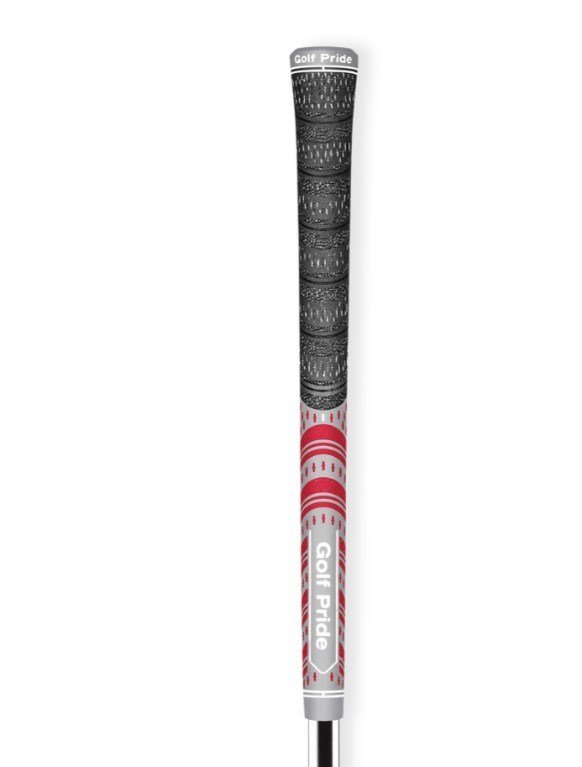Golf Pride MCC grip (.60 RND), Midsize, grigio/rosso