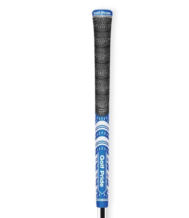 Golf Pride MCC grip (.60 RND), Midsize, blu/bianco