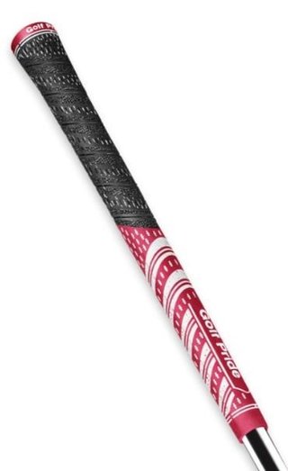 Golf Pride MCC grip (.60 RND), Midsize, rosso scuro/bianco