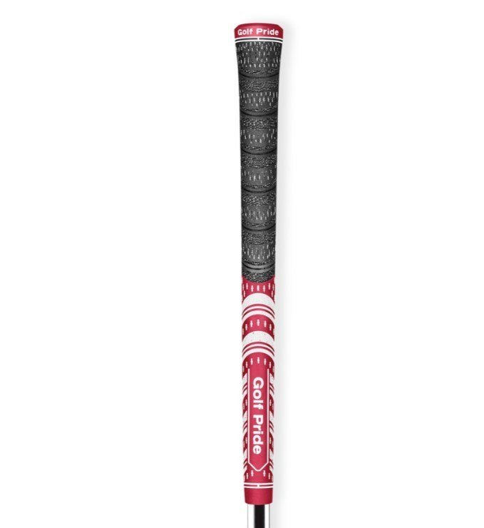 Golf Pride MCC grip (.60 RND), Midsize, rosso scuro/bianco