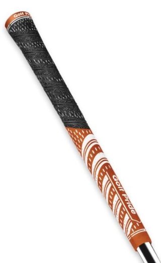 Golf Pride MCC grip (.60 RND), midsize, arancione/bianco