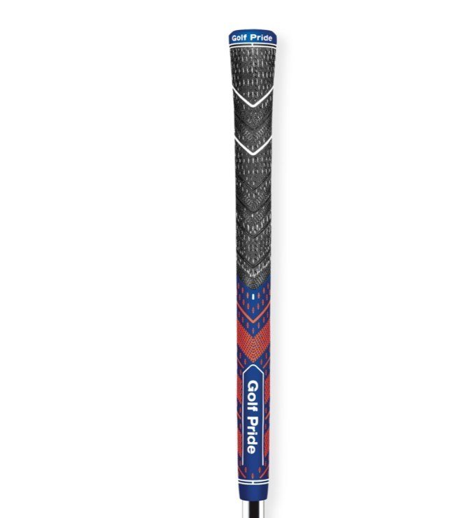 Golf Pride MCC Plus4 grip (.60 RND), Midsize, navy/arancione