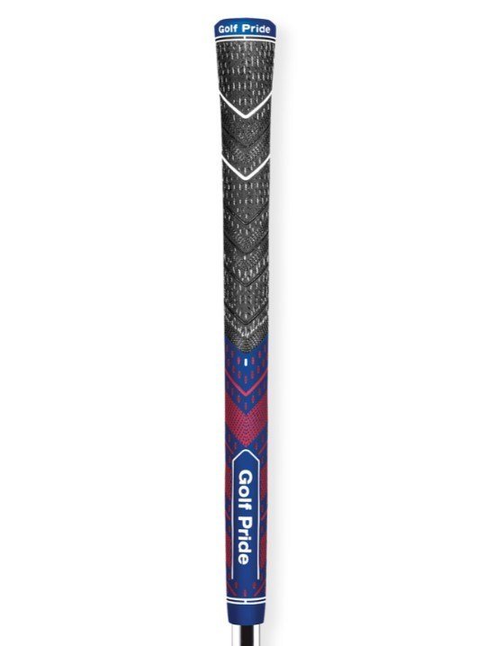 Golf Pride MCC Plus4 grip (.60 RND), Midsize, blu navy/rosso