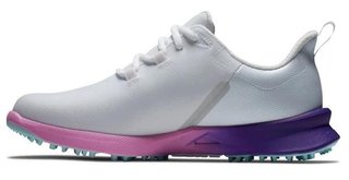 FootJoy Fuel Sport scarpe da golf da donna 2023, bianco/viola, UK7.5-EU41 (US9.5)