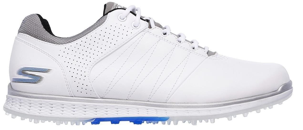 Skechers Go Golf Elite 2 scarpe da golf da uomo, bianco/grigio/blu