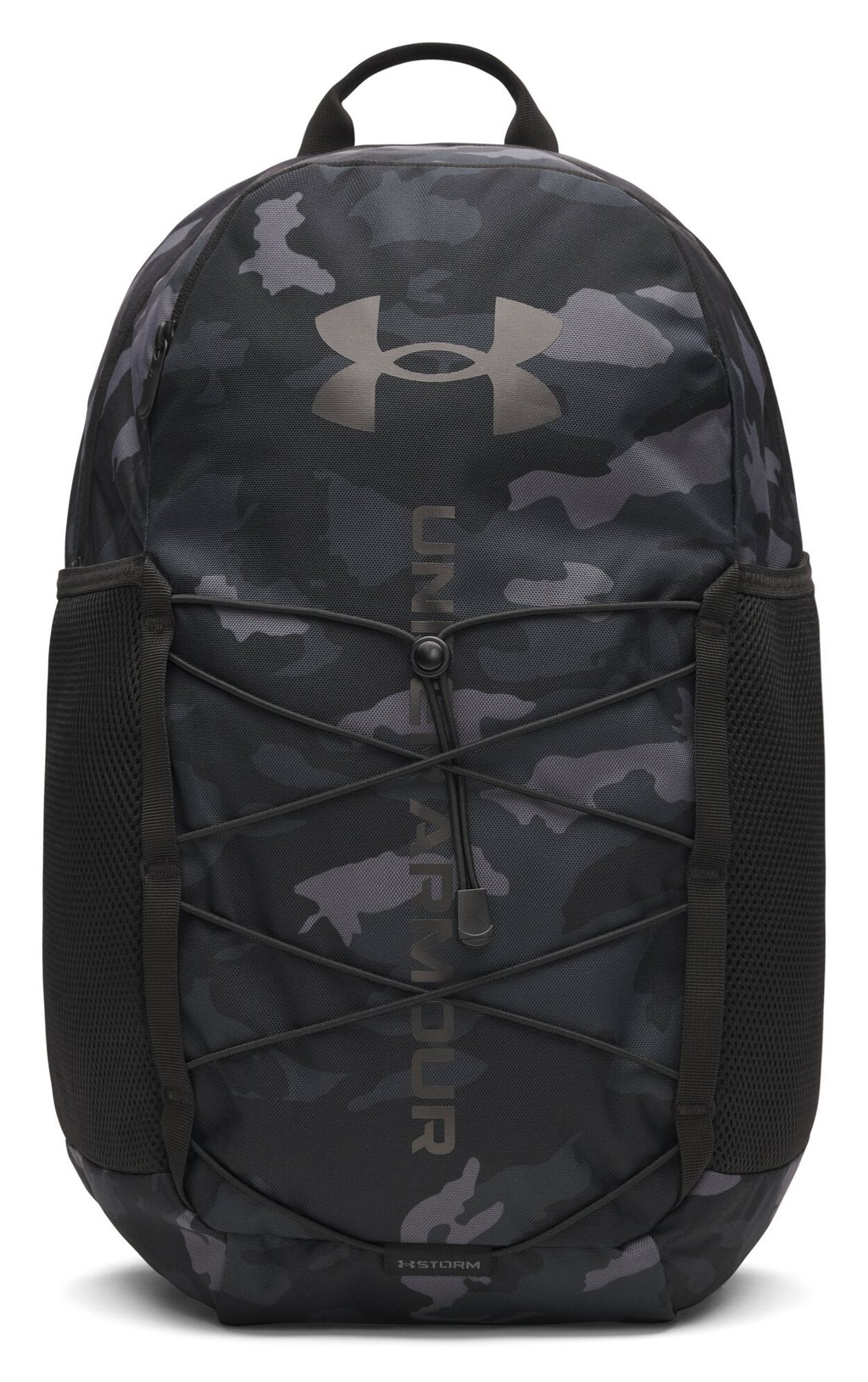 Under Armour Hustle Sport 6.0 zaino, nero/grigio metallizzato