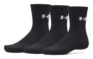 Under Armour UA Performance Cotton calzini unisex (confezione da 3), ultimate black