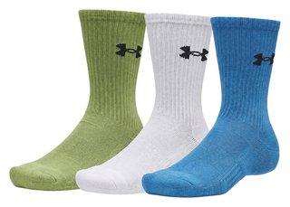 Under Armour UA Performance Cotton calzini unisex (confezione da 3), aegean blue