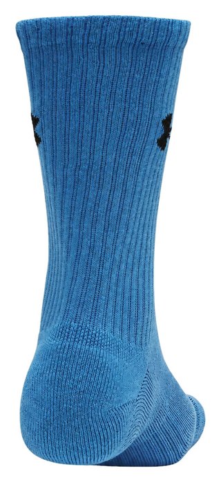 Under Armour UA Performance Cotton calzini unisex (confezione da 3), aegean blue