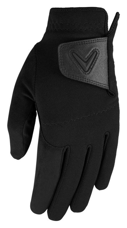 Callaway Rain Spann guanti da golf da donna 27, paio, nero