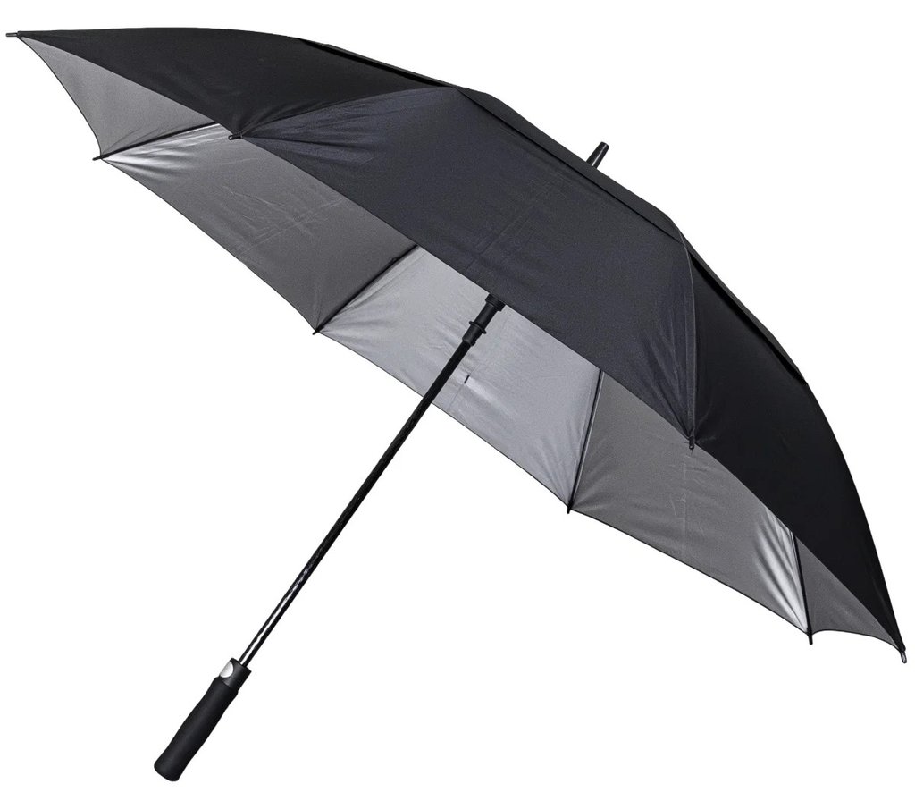 Longridge Tour 68" Windproof UV ombrello, nero