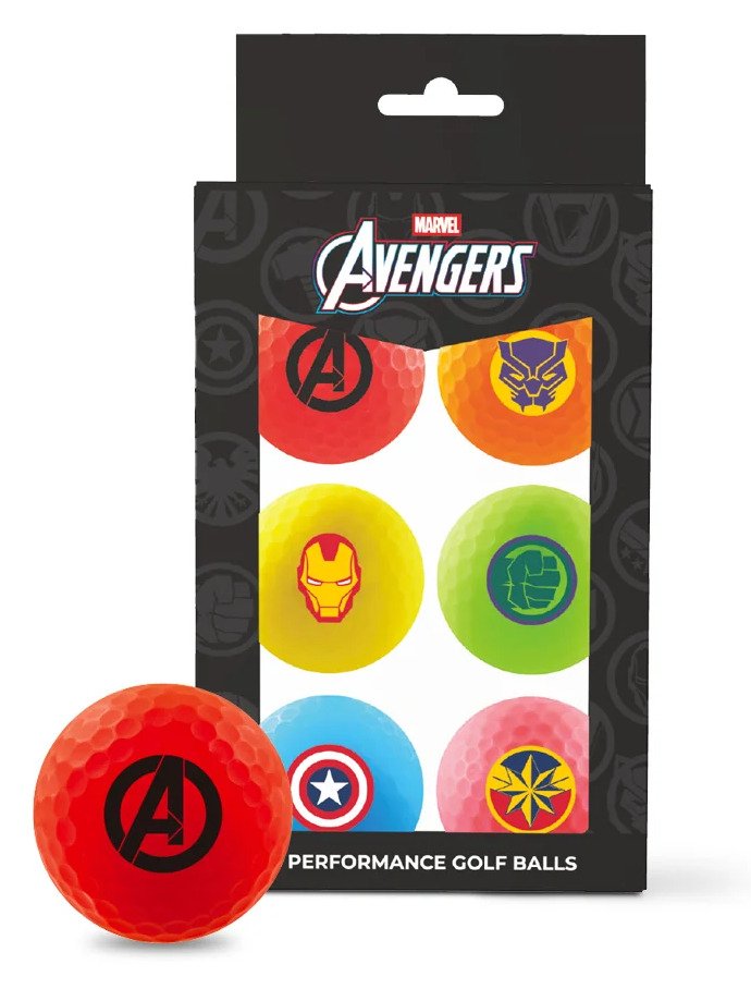 Volvik Vimat Avengers palline da golf (6 palline)