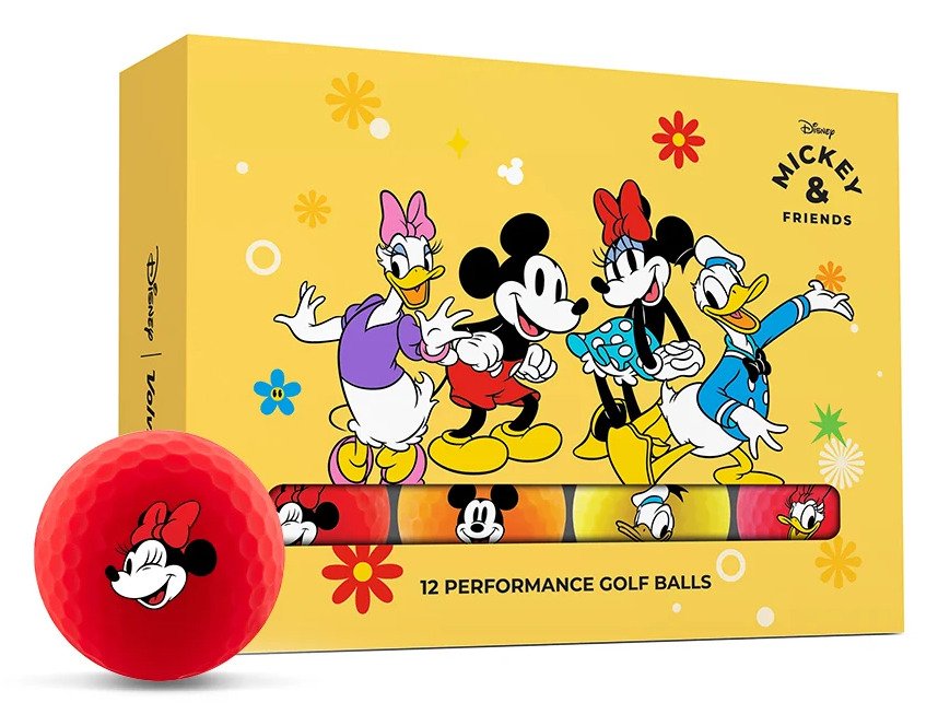 Volvik Disney Mickey and Friends palline da golf (12 palline)