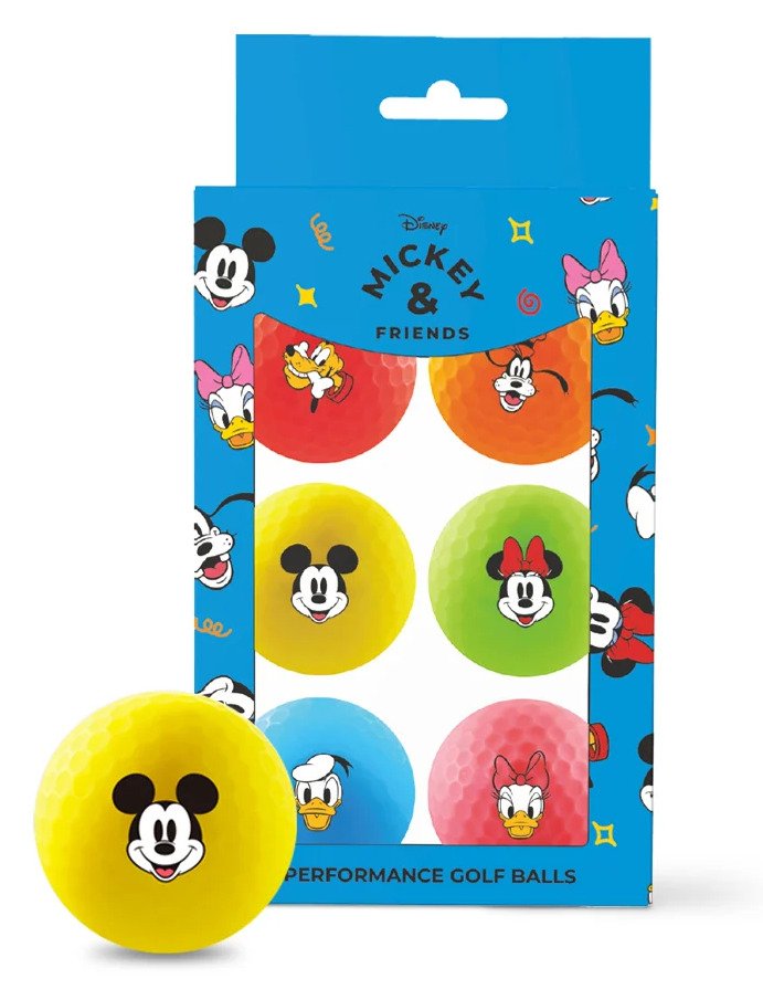 Volvik Mickey and Friends palline da golf (6 palline)