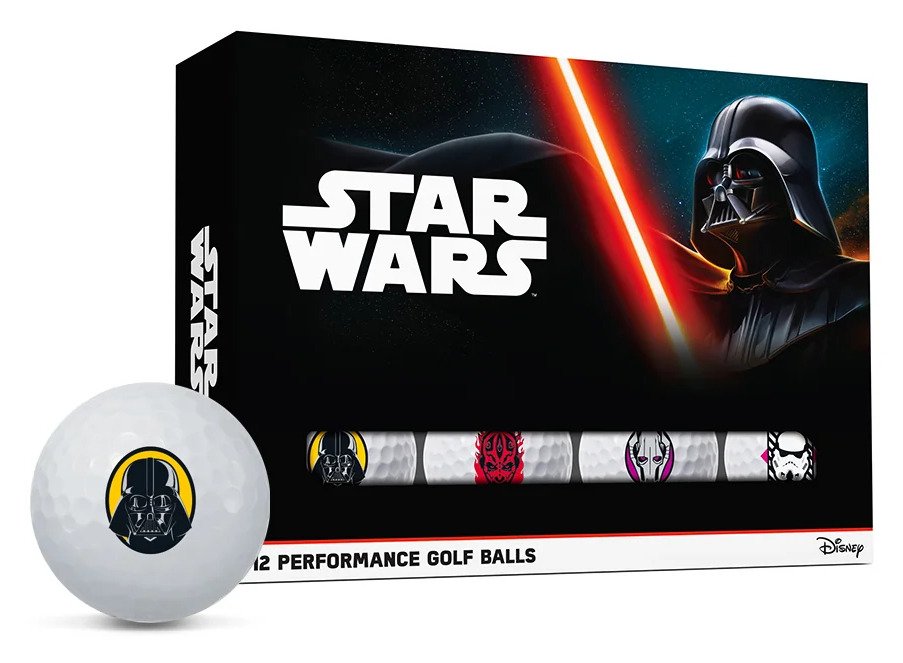 Volvik Power Soft Star Wars Dark Side palline da golf (12 palline)