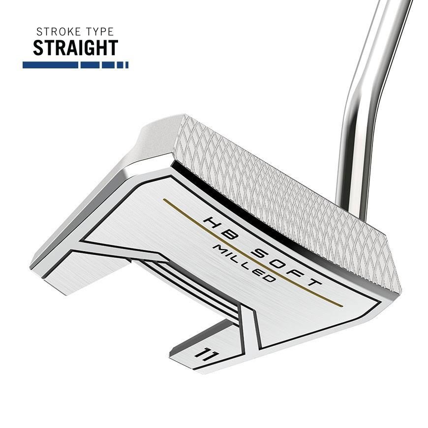 Cleveland HB Soft Milled 11.0 Single Bend putter, acciaio, RH, 34 (disimballato)