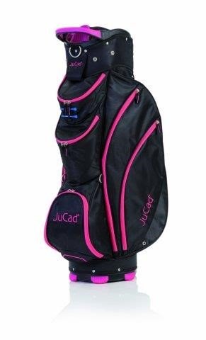 JuCad Spirit cart bag, nero/rosa