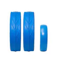 JuCad tires - 2 ruote posteriori, 1 ruota anteriore, blu
