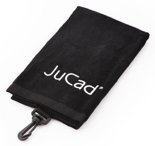 JuCad asciugamano da golf nero