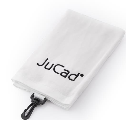 JuCad asciugamano da golf bianco
