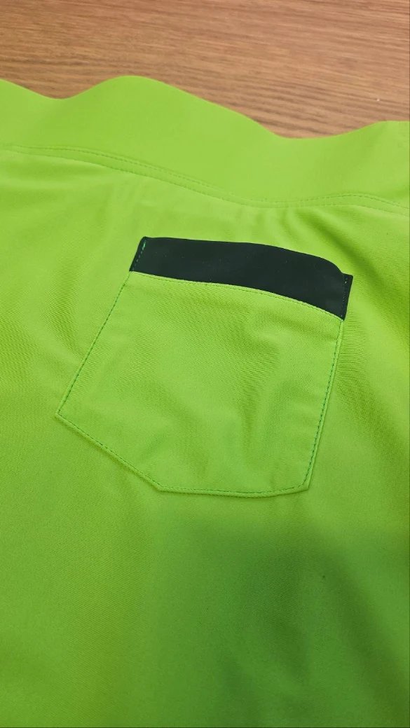 Kod 14 skort da donna, verde/blu, XL