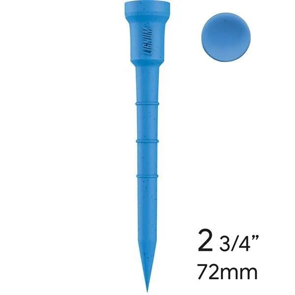 Lignum Tee 72mm (2 3/4") 12pack driving blue