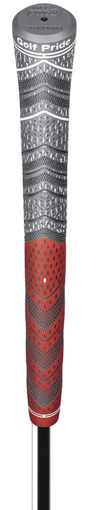Golf Pride MultiCompound Cord Plus4 grip, STANDARD, rosso