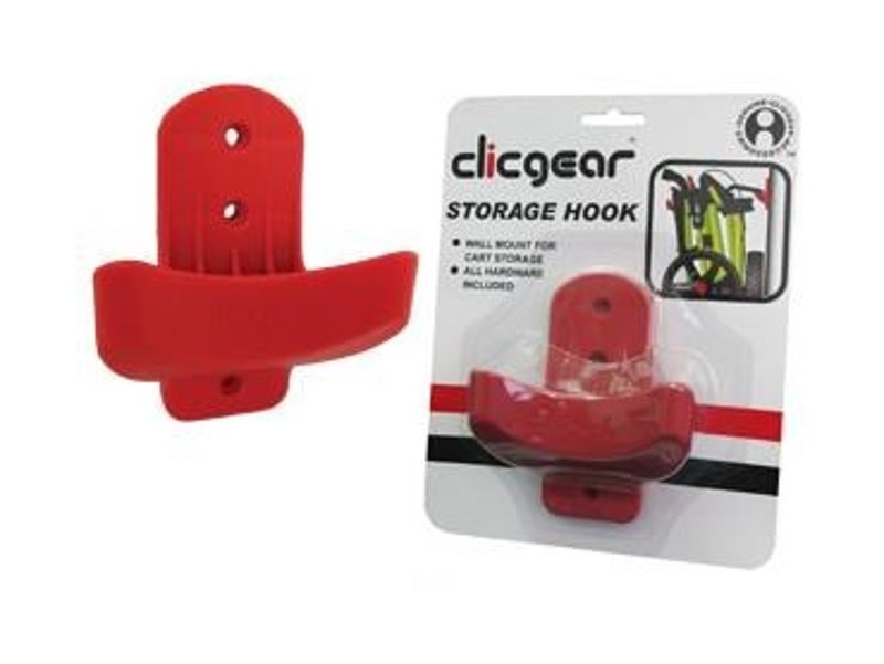 Clicgear Storage Hook accessorio per carrello, rosso