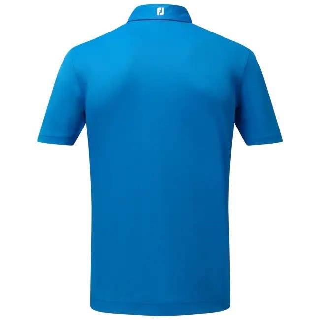 FootJoy Stretch Pique Solid polo uomo, cobalt blue