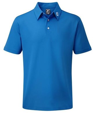 FootJoy Stretch Pique Solid polo uomo, cobalt blue