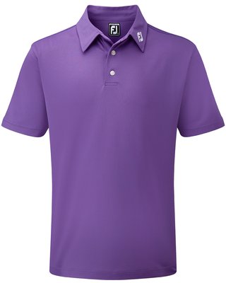 FootJoy Stretch Pique Solid polo da uomo, viola