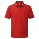 FootJoy Stretch Pique Solid polo uomo, rosso
