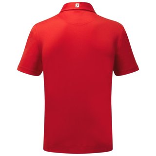 FootJoy Stretch Pique Solid polo uomo, rosso
