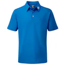 FootJoy Stretch Pique Solid polo junior, cobalt