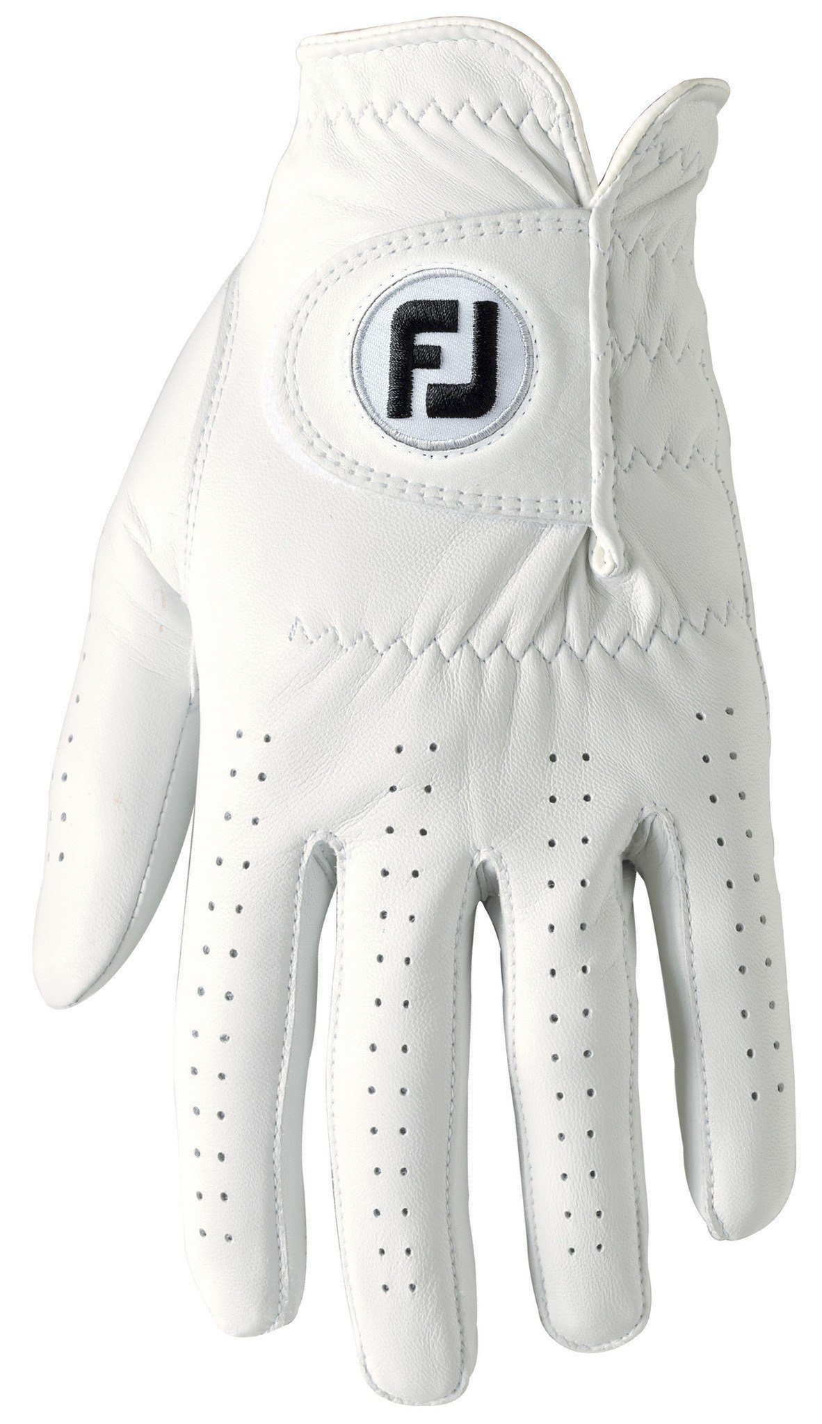 FootJoy CabrettaSof Cadet Pearl guanto da golf da uomo, bianco