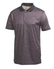 Puma New Wave Camo junior polo da golf, nero