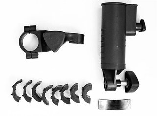 Longridge Universal Umbrella Holder, nero