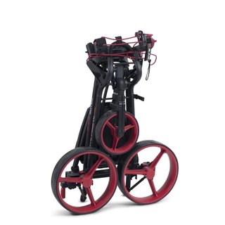 Big Max Autofold FF carrello manuale, phantom black/red