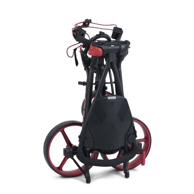 Big Max Autofold FF carrello manuale, phantom black/red