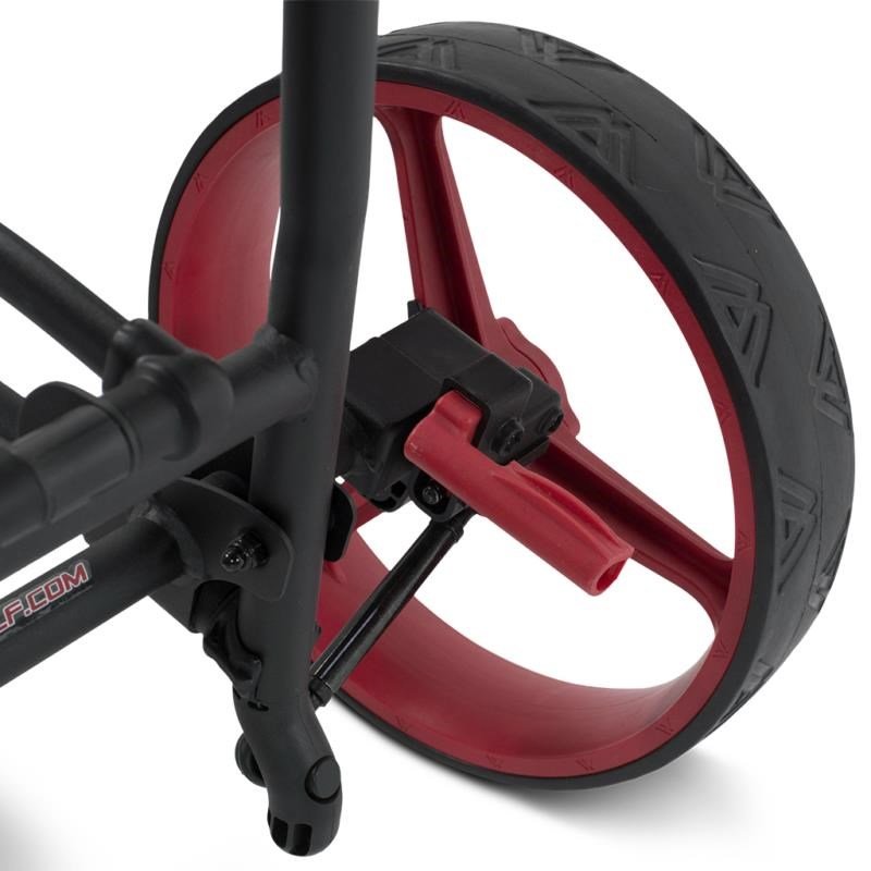 Big Max Autofold FF carrello manuale, phantom black/red