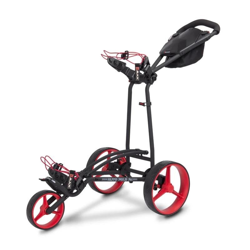 Big Max Autofold FF carrello manuale, phantom black/red