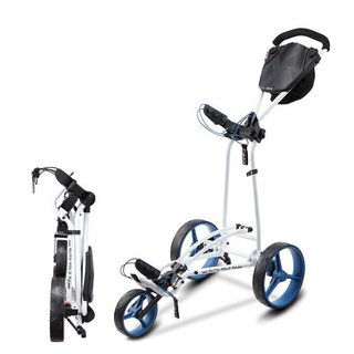 Big Max Autofold FF carrello manuale, bianco/cobalto