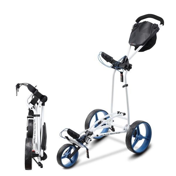 Big Max Autofold FF carrello manuale, bianco/cobalto