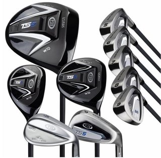 U.S. Kids Golf TS5-63 (160cm) V5 10-Club junior set da golf, grafite + stand bag, nero/bianco