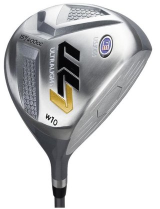 U.S. Kids Golf UL7-63 (160cm) W10 5-Club junior set da golf, acciaio/grafite + sacca con cavalletto, blu navy