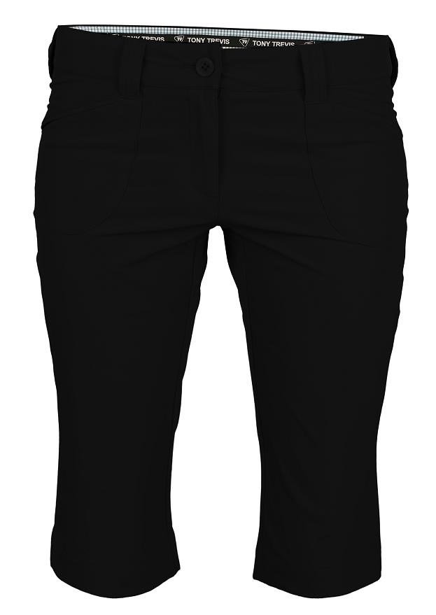 Tony Trevis ladies 3/4 pants donna, nero