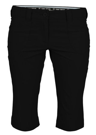 Tony Trevis ladies 3/4 pants donna, nero