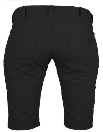 Tony Trevis Slim Fit pantaloncini donna, grigio scuro