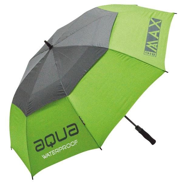 Big Max Aqua Dual Canopy ombrello 60", lime/carbone